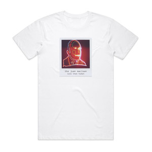 The Juan MacLean Less Than Human Album Cover T-Shirt White The Juan MacLean Less Than Human Album Cover T-Shirt White