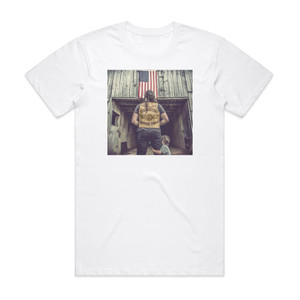 Tim Montana American Thread Album Cover T-Shirt White Tim Montana American Thread Album Cover T-Shirt White