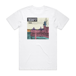 Therapy_ Tides Album Cover T-Shirt White Therapy_ Tides Album Cover T-Shirt White