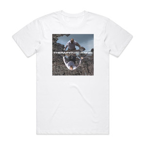 Therapy_ A Brief Crack Of Light Album Cover T-Shirt White Therapy_ A Brief Crack Of Light Album Cover T-Shirt White