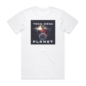 Tech N9ne Planet Album Cover T-Shirt White