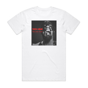 Tech N9ne Boiling Point Album Cover T-Shirt White Tech N9ne Boiling Point Album Cover T-Shirt White