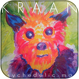 Kraan Psychedelic Man Album Cover Sticker Kraan Psychedelic Man Album Cover Sticker