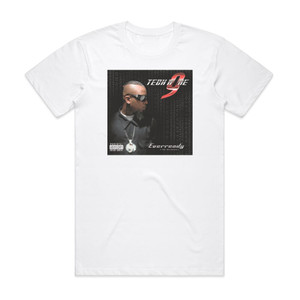 Tech N9ne Everready The Religion 1 Album Cover T-Shirt White Tech N9ne Everready The Religion 1 Album Cover T-Shirt White