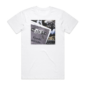 The Analogs Kroniki Policyjne Album Cover T-Shirt White