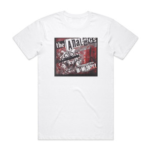 The Analogs Penoletnia Oi Modzie Album Cover T-Shirt White The Analogs Penoletnia Oi Modzie Album Cover T-Shirt White