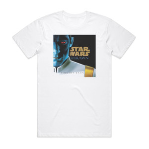 Timothy Zahn Thrawn 1 Album Cover T-Shirt White Timothy Zahn Thrawn 1 Album Cover T-Shirt White