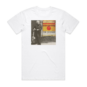 Tom Cochrane Take It Home Album Cover T-Shirt White Tom Cochrane Take It Home Album Cover T-Shirt White