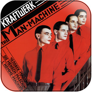 Kraftwerk Die Mensch Maschine-2 Album Cover Sticker Kraftwerk Die Mensch Maschine-2 Album Cover Sticker