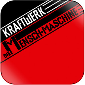 Kraftwerk Die Mensch Maschine-4 Album Cover Sticker