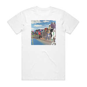 The Revolution Around The World In A Day Album Cover T-Shirt White The Revolution Around The World In A Day Album Cover T-Shirt White