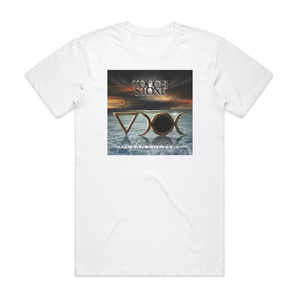 Touchstone Oceans Of Time Album Cover T-Shirt White Touchstone Oceans Of Time Album Cover T-Shirt White