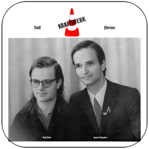 Kraftwerk Ralf Florian-2 Album Cover Sticker