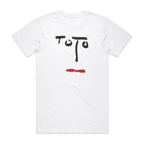 Toto Turn Back 1 Album Cover T-Shirt White Toto Turn Back 1 Album Cover T-Shirt White