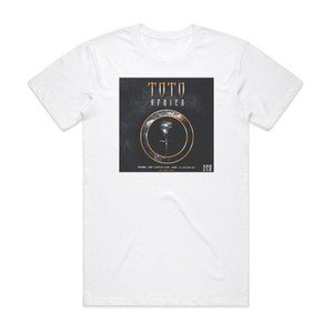 Toto Africa Album Cover T-Shirt White Toto Africa Album Cover T-Shirt White