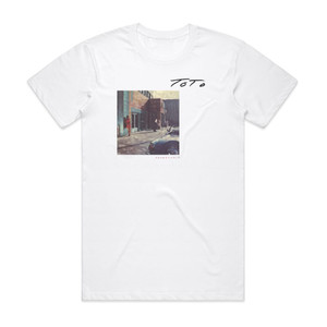 Toto Fahrenheit 1 Album Cover T-Shirt White Toto Fahrenheit 1 Album Cover T-Shirt White