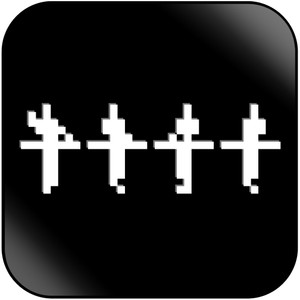 Kraftwerk Trans Europa Express-4 Album Cover Sticker Kraftwerk Trans Europa Express-4 Album Cover Sticker