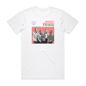 The Miracles Tears Of A Clown Album Cover T-Shirt White