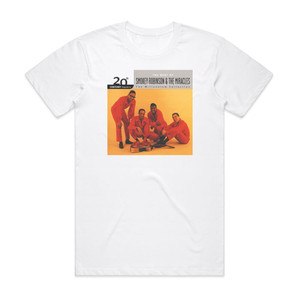 The Miracles The Best Of Smokey Robinson The Miracles Album Cover T-Shirt White