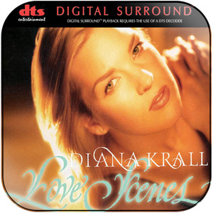 Diana Krall Love Scenes-1 Album Cover Sticker Diana Krall Love Scenes-1 Album Cover Sticker