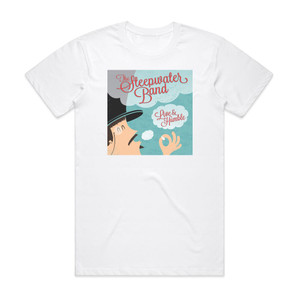 The Steepwater Band Live Humble Album Cover T-Shirt White