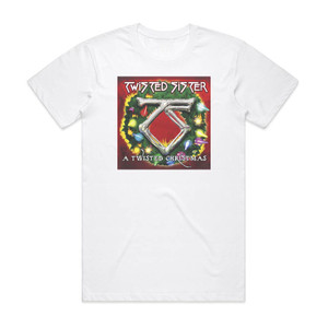 Twisted Sister A Twisted Christmas 2 Album Cover T-Shirt White