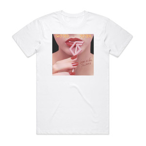 Twisted Sister Love Is For Suckers Album Cover T-Shirt White Twisted Sister Love Is For Suckers Album Cover T-Shirt White