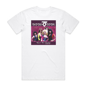 Twisted Sister Rock N Roll Saviors The Early Years Album Cover T-Shirt White