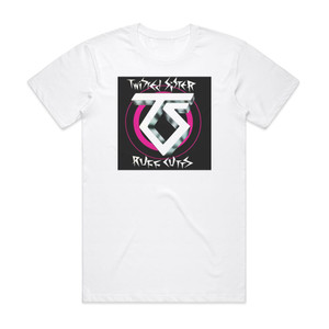 Twisted Sister Ruff Cuts Album Cover T-Shirt White Twisted Sister Ruff Cuts Album Cover T-Shirt White