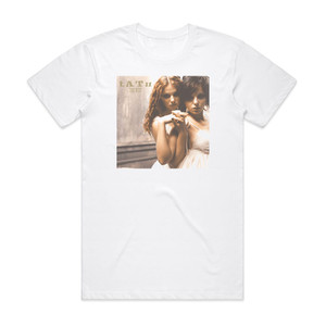 tATu The Best Of Tatu Album Cover T-Shirt White tATu The Best Of Tatu Album Cover T-Shirt White