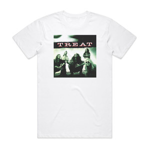 Treat Treat Album Cover T-Shirt White Treat Treat Album Cover T-Shirt White