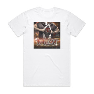 Treat Tunguska Album Cover T-Shirt White Treat Tunguska Album Cover T-Shirt White