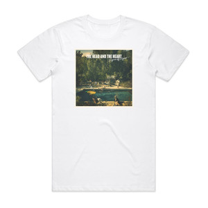 The Head and the Heart Signs Of Light Album Cover T-Shirt White The Head and the Heart Signs Of Light Album Cover T-Shirt White