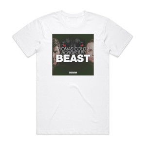 Thomas Gold Beast Album Cover T-Shirt White Thomas Gold Beast Album Cover T-Shirt White