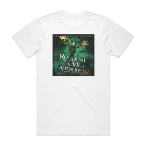 Tomandandy Resident Evil Afterlife Album Cover T-Shirt White Tomandandy Resident Evil Afterlife Album Cover T-Shirt White
