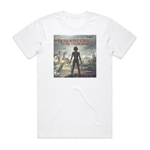 Tomandandy Resident Evil Retribution Album Cover T-Shirt White Tomandandy Resident Evil Retribution Album Cover T-Shirt White