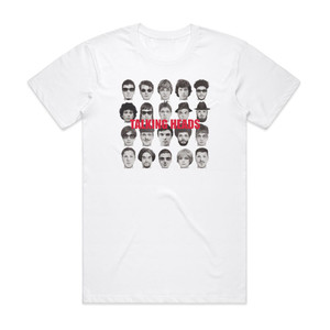 Talking Heads The Best Of Talking Heads Album Cover T-Shirt White Talking Heads The Best Of Talking Heads Album Cover T-Shirt White