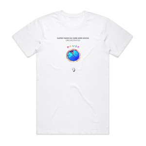 The Marcus Hedges Trend Orchestra Dire Dire Docks From Super Mario 64 Orchestrated Album Cover T-Shirt White
