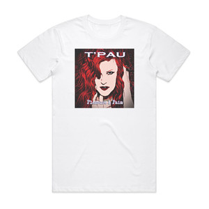 TPau Pleasure Pain Album Cover T-Shirt White TPau Pleasure Pain Album Cover T-Shirt White