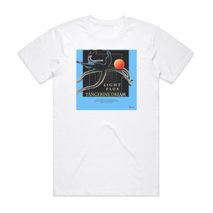 Tangerine Dream Light Flux Ep Album Cover T-Shirt White Tangerine Dream Light Flux Ep Album Cover T-Shirt White