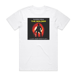 Tangerine Dream The Soldier Album Cover T-Shirt White Tangerine Dream The Soldier Album Cover T-Shirt White