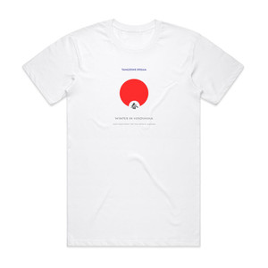 Tangerine Dream Winter In Hiroshima Album Cover T-Shirt White Tangerine Dream Winter In Hiroshima Album Cover T-Shirt White