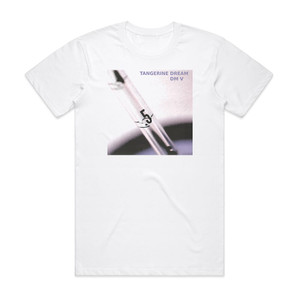 Tangerine Dream Dream Mixes V Album Cover T-Shirt White Tangerine Dream Dream Mixes V Album Cover T-Shirt White