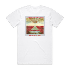 Tangerine Dream Stratosfear Album Cover T-Shirt White Tangerine Dream Stratosfear Album Cover T-Shirt White
