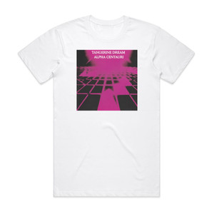 Tangerine Dream Alpha Centauri Album Cover T-Shirt White Tangerine Dream Alpha Centauri Album Cover T-Shirt White