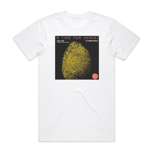Tangerine Dream A Time For Heroes Album Cover T-Shirt White Tangerine Dream A Time For Heroes Album Cover T-Shirt White