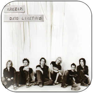 Krezip Days Like This Album Cover Sticker Krezip Days Like This Album Cover Sticker