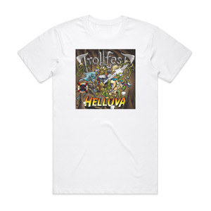 TrollfesT Helluva Album Cover T-Shirt White