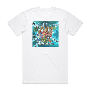 TrollfesT Happy Heroes Album Cover T-Shirt White TrollfesT Happy Heroes Album Cover T-Shirt White