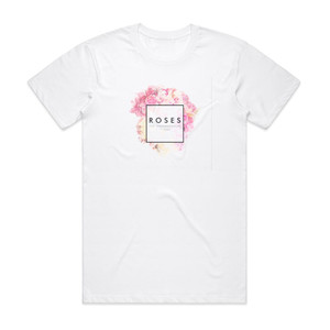 The Chainsmokers Roses Album Cover T-Shirt White The Chainsmokers Roses Album Cover T-Shirt White